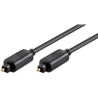Goobay Toslink M/Toslink M - 5mm - fiber optische kabel - fiber optic cable - audio kabel - 2 meter