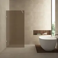 Wiesbaden Glasplaat less 120x200 cm 8 mm nano vintage brons glas