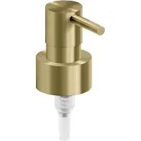 Clou Pomp, goud geborsteld pvd t.b.v. Sjokker zeepdisp. 100cc