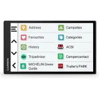 Garmin Camper 795 - 17,6 cm (6,95") - 1024 x 600 pixels - TFT - Multitouch - Flash-geheugen - Geheugenkaartslot - MicroSD (TransFlash)