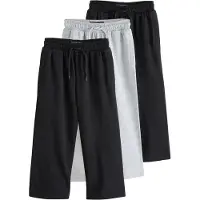 Next Broek lichtgrijs / zwart