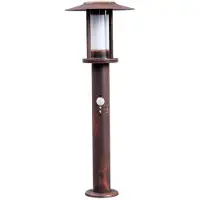 LINDBY Buitenverlichting , Pavlos, Roestbruin, Terras, Metaal, Landhuis / Rustiek