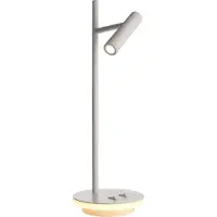 Deko-light Brahe 346015 Tafellamp LED LED vast ingebouwd 8.50 W Energielabel: G (A - G) Verkeerswit (RAL 9016)
