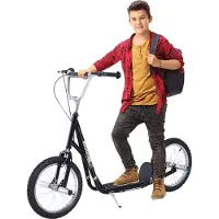 HOMCOM HOMdotCOM Kinderstep zwart