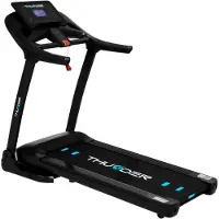 Thunder PHENOM-S-BLACK - Opvouwbare loopband - 18 km/u - 15 hellingsniveaus - 160 kg