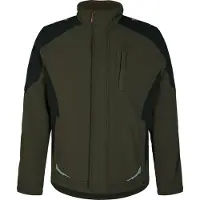F-engel F. Engel 8810-229 Softshelljack Groen/Zwart maat 5XL heren