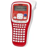 Brother P-Touch H100RZG1, Etiketteringsapparaat, Rood