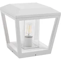 LUCANDE Buitenverlichting , Dunia, dimbare, Wit, Terras, Metaal, Modern