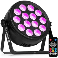 Beamz BCC165 LED PAR - PAR spot met 14x 4W RGBAW-UV LED's - Blacklight