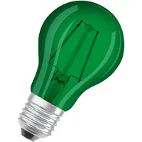 Osram LED lamp E27 Star Décor Cla A 2,5W, groen