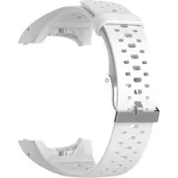 INF Geschik voor Polar M400 / M430 armband siliconen, watch strap White