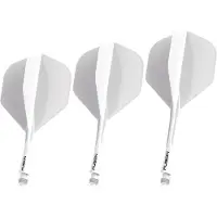 Winmau Fusion Solid White NO2 - Dart Flights