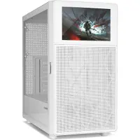 Nox Xtreme Hummer, behuizing, Midi-tower, PC, Wit, ATX, ITX, Micro ATX, ABS (acrylonitril-butadieen-styreen), Mesh, Kunststof, SPCC, Gehard glas, 18,5 cm