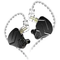 KZ ZSN PRO X - In-Ear Monitors - IEM - Muziek & Gaming Oortjes - Oordoppen - Verwisselbare Kabel - Hybride Drivers - Ergonomisch Design – Zwart