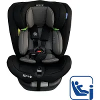 Luvion Aegis 360° Autostoel Shadow Blend - i-Size ISOFIX - 40–150cm Autozitje Groep 0 1 2 3 - Zwart & Grijs