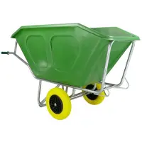 Altrad Fort Farm & stable 500/2 flex pro wiel - Kruiwagen - Groen - 500kg