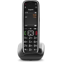 Gigaset E720, Telefoon, Zwart