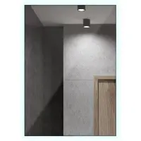 Tulup Spiegel – Rechthoekige Spiegel – 100 cm x 70 cm – Grote Wandspiegel – Scandinavische Wandspiegel – 6000K (Koud Licht)