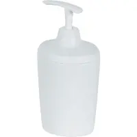Spirella Lemon Zeepdispenser – Vaste Zeephouder voor Badkamer en Keuken – Wandmontage Zeepdispenser voor Zeep, Lotion en Desinfectiemiddel