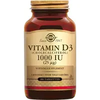 Solgar Vitamine D-3 1000 IU 25 mcg 180 St Tabletten