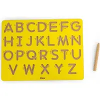 Viga Graphomotorisch bord Grote letters leren schrijven - UNI