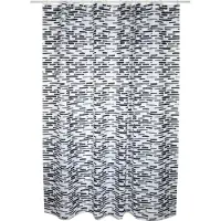 MSV Douchegordijn – Waterdicht en Schimmelwerend – Antibacteriële Coating – 100% Polyester – Gemaakt in Europa