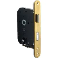 Formani Basics LBLSA-Y55 veiligheidsslot voor buitendeuren profielcilindergat 55mm SKG** afgerond - PVD mat goud