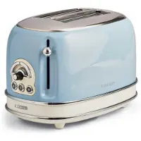Ginza.se 0155/05 - Vintage broodrooster - 2 sneden - met tosti-klemmen - 810 Watt - blauw