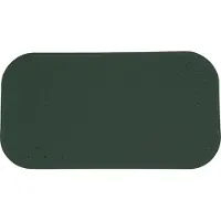 MSV Douche/bad anti-slip mat badkamer - rubber - groen - 36 x 65 cm - Badmatjes