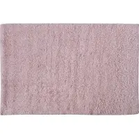 MSV Badkamerkleedje/badmat tapijt voor de vloer - lichtroze - 40 x 60 cm - Badmatjes