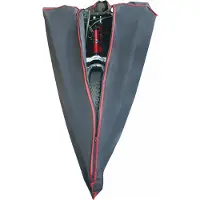 MSV Beschermhoes voor fiets - universeel - 119 x 115 x 164 cm - Fietshoes