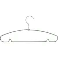 MSV Kledinghangers van Staal – Ergonomisch Gevormde Hangers voor Alle Soorten Kleding – Stevig en Decoratief