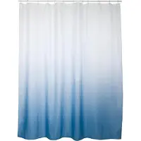 MSV Sugar Douchegordijn Anti-Schimmel en Antibacterieel - Polyester Douchegordijn Waterafstotend en Ondoorzichtig - Blauw - 180 x 200 cm