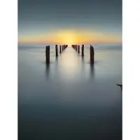 A.S. Création Fotobehang Sea Infinity DD119081 Designwalls Paars Vlies 192 X 260 cm (4 delen) Fotobehang