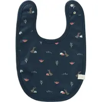 Fresk Slabbetje Jongens - Kraamcadeau – Spuugdoekje – Kwijldoekje - Donkerblauw - Rabbit Mood Indigo