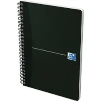 Oxford Office Essentials Schrijfblok A5 Gelinieerd Spiraal gebonden Niet geperforeerd 180 Pagina's 90 Vellen