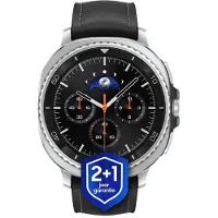 Samsung Galaxy Watch8 Classic - smartwatch - 46mm - LTE - Black + 1 jaar extra garantie