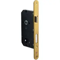 Formani Basics LBLSA-Y72 veiligheidsslot voor buitendeuren profielcilindergat 72mm SKG** afgerond - PVD mat goud