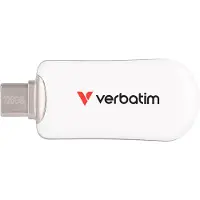 Verbatim Plectra USB-C flashdrive 128 GB wit