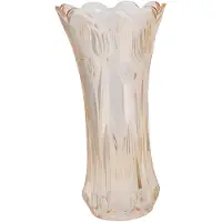 DK Design Bloemenvaas Delight - boeket vaas - glas - amber - 15 x 30 cm