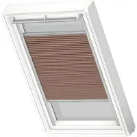 Velux Manueel Verduisterend Plisségordijn Fhc U04 1165s Lichtbruin