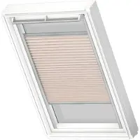 Velux Manueel Lichtdoorlatend Plisségordijn Fhl M04 1275s Naturel