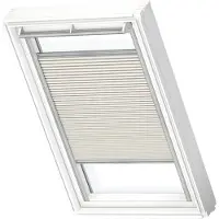 Velux Manueel Verduisterend Plisségordijn Fhc Uk04 1172s Lichtgrijs