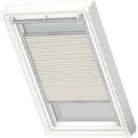 Velux Manueel Verduisterend Plisségordijn Fhc P04 1172s Lichtgrijs