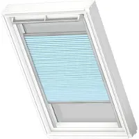 Velux Manueel Verduisterend Plisségordijn Fhc U08 1169s Lichtblauw