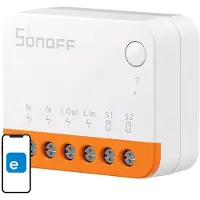 Sonoff MINIR4 schakelaar - wifi en eWeLink-Remote
