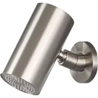 Boss & Wessing Hoofddouche bws maya beam rond 1 stand met muurbevestiging geborsteld staal pvd