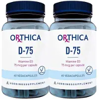 Orthica D-75 - 2 x 60 capsules - Voordeelverpakking