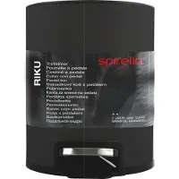 Spirella Vuilnisbak 3l Riku - Mat Zwart