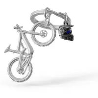Metalmorphose Sleutelhanger Mountainbike